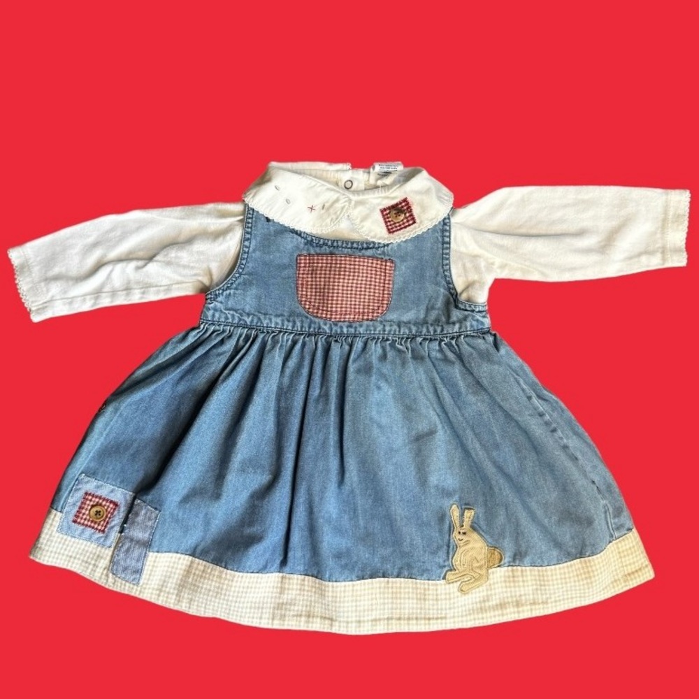 Vintage* GAP 3-6M patchwork set
